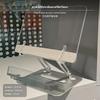 Adjustable Bookholding Stand, Tablet Holder, Aluminum & Acrylic Desktop MultiFunctional for