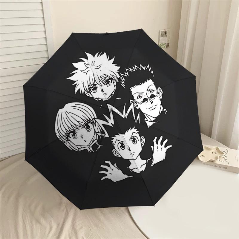 

1PC Hunter x Hunter characters Umbrella-8-Rib Reinforced, Automatic Open, Lightweight & Durable, Cute Fashion Accessory for Outdoor-P2636