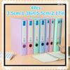 4pcs of Office Meeting File Boxes in A4 Size, Morandi Style, for Organizing Accounting Vouchers And Personnel Records
