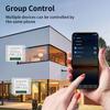For Smartlife App Remote Control Smart Switch Relay Google Home/Alexa Voice Control 2-Way Wall Switches 10A ABS EU 240V