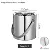 Yipan 2L Insulated Stainless Steel Ice Bucket
