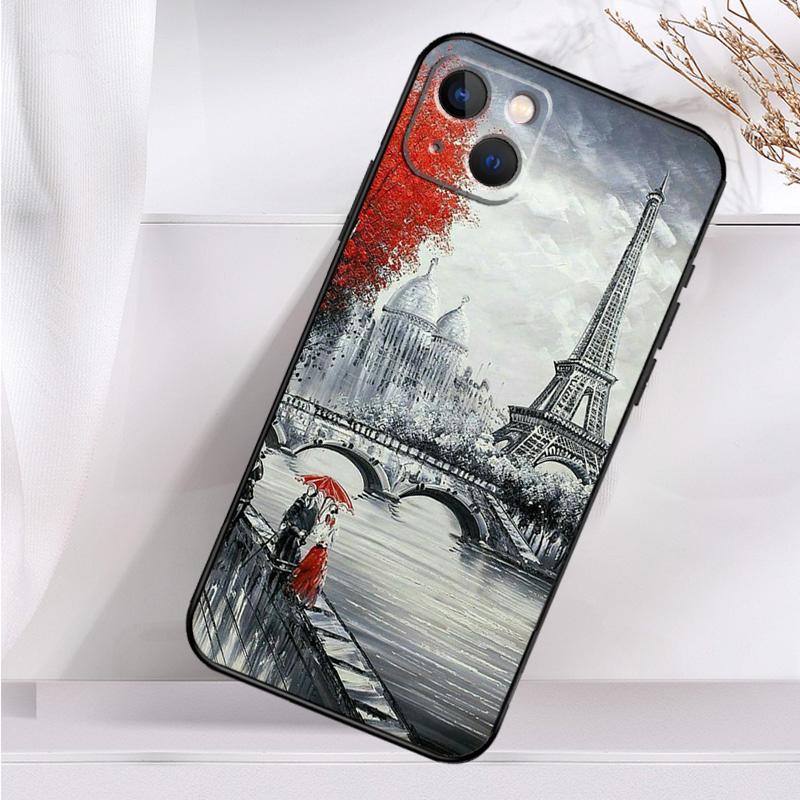 Paris Eiffel Tower France Shockproof Case For iPhone 17 Pro Max 11 14 15 16 Plus 12 13 Mini 16e 17 Air Phone Cover