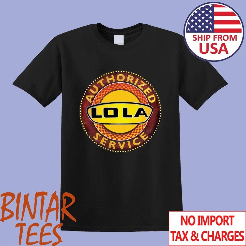 Lola Race Cars Authorized Service Men s Black Size S-5XL 3XL