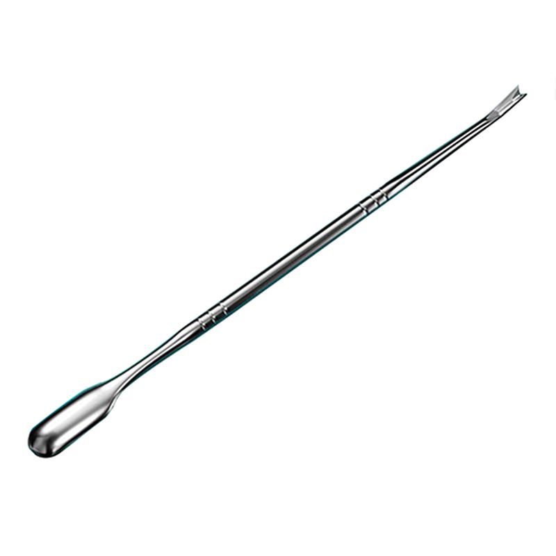 Double-Ended Nail File Stainless Steel Cuticle Remover Dead Skin Cuticle Pusher Trimmer Pedicure Nail Tools