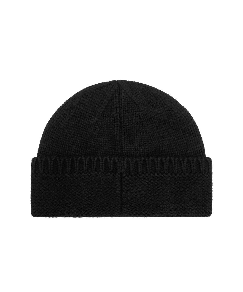Opeunyadeu(Owai) Eye Slit Beanie - Black