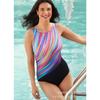 Plus One-Piece Swimsuit Printed Women's Bikini Swimsuit