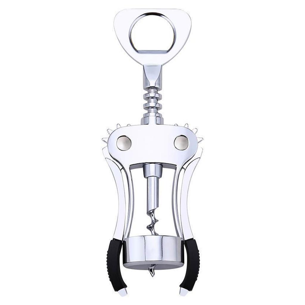 Durable Bottle Opener Reliable Alloy Wing Corkscrew Wine Bottle Opener Multifunctional Bottle Opener Restaurant Bar Tool