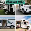 Single/Double Pull Out Step Aluminium Steel Manual Caravan RV Camper Motorhome  High-strength Carbon Steel New