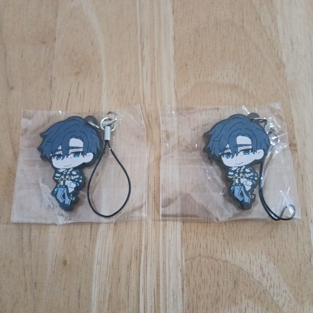 Used Gacha Milgram Capsule Rubber Strap Vol.2 Kazui Unopened Set of 2