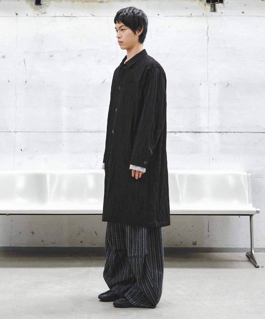 Intempomood Facade Shell Mac Coat_Black