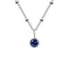 December Birthstone Rhinestone Pendant Necklace - European Women's Fashion