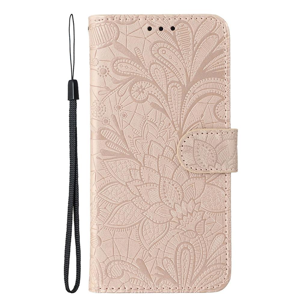 For Xiaomi 15 Pro Case Lace Flowers PU Leather Flip Wallet Phone Cover