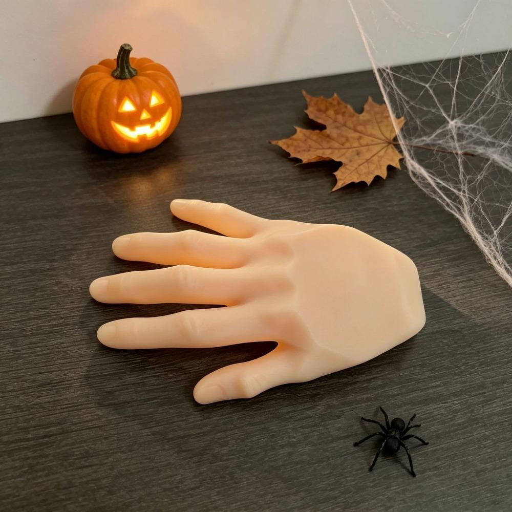 Terrifying Props Halloween Home Decor Bionic Hand Shape Door Wedge Ghost Hand Door Stopper Doorway