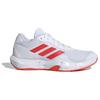 Adidas Leichtathletik Training Amplimove Trainer Damen Sneaker Weiß Rot IF0959