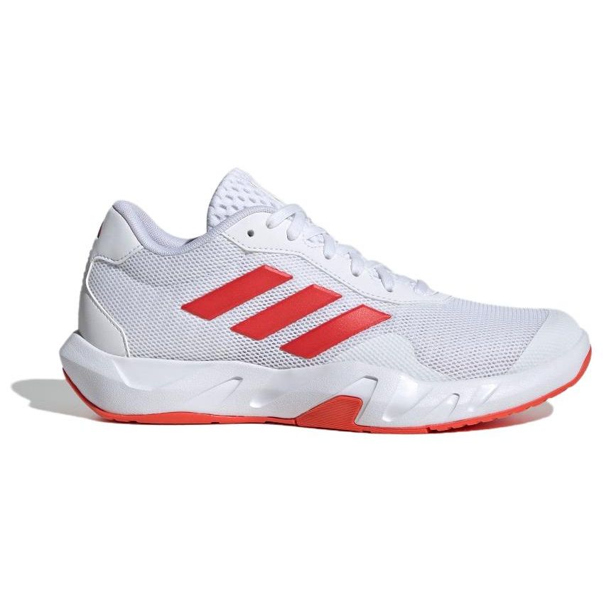 Adidas Leichtathletik Training Amplimove Trainer Damen Sneaker Weiß Rot IF0959