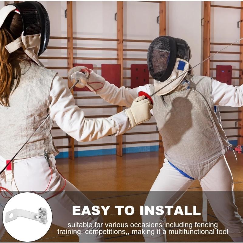 Metal Foil Fencing Training Socket Bracket Holder Accessory Suitable for Skill Development and Practice Enhancement