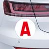 New Driver Magnet For Car French Letter A Beginner Driver Magnet For Car Removable Bumper Automotive Decal For Teens Adults