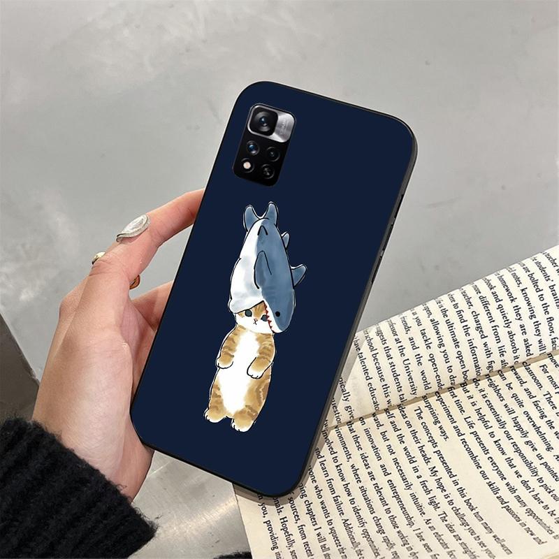 Phone Case For Xiaomi Poco C71 15T 14T Pro Redmi note 15 14 14 13 Pro Redmi A5 15C 13C Whale Shark