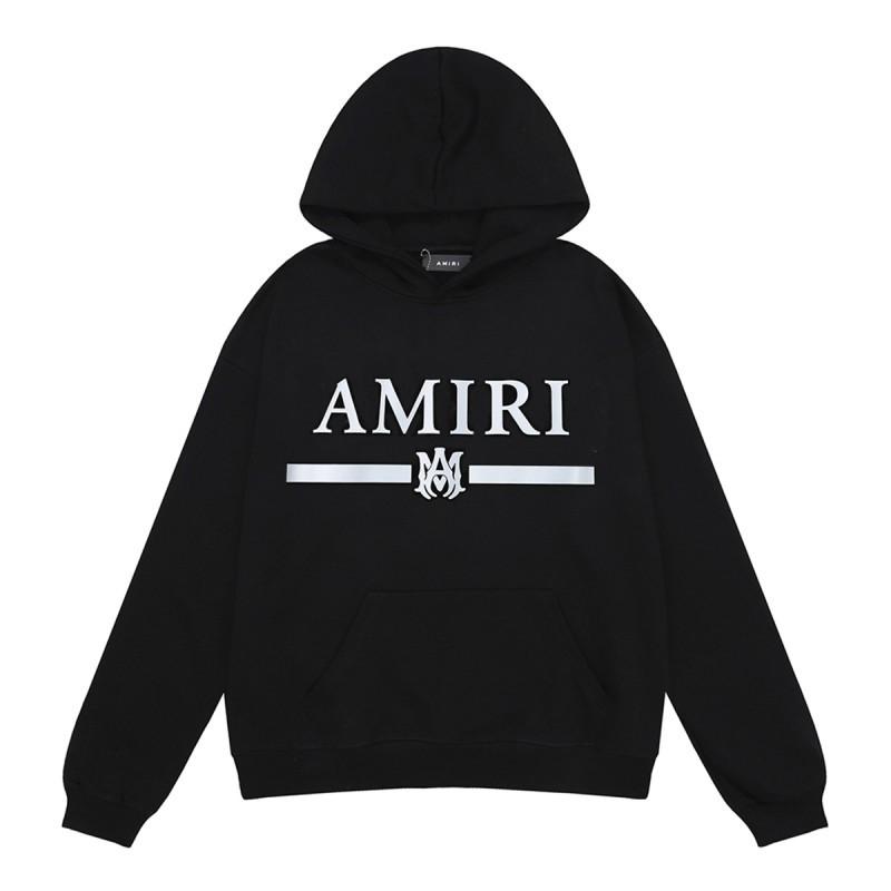 Amiri Leopard Farbverlauf Logo Engel Hoodie & Hose Set
