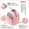 FANDARE Women's Korean Backpack for Girls, High School, Middle School, and Elementary School Students, Large Capacity A4 Size, Water-Repellent