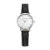 Keuliseuchyanmodeu Women'S Twisted Leather Watch Cm417Wtbk