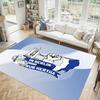 Hertha bsc FC Design Tappeto in Velluto di Cristallo Accogliente Non?Tappeto Stampato Antiscivolo per Camera da Letto Soggiorno Ingresso