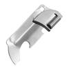 Stainless Steel Manual Can Opener Multifunctional Can Opener with Ergonomic Grip Integrated Bottle Cap Opener Kitchen Tool