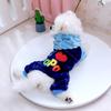 PETCIRCLE Flannel Four-Legged Dog Apparel - Cute & Cozy Autumn/Winter Outfit