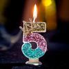 Creative Crown Birthday Number Candles - Adult & Kids Cake Decoration Topper