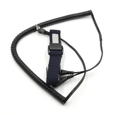 New Dual-circuit Anti-static Wrist Strap Band Discharge Cable Protect PC from Static