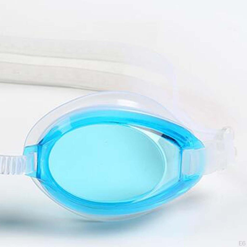 High-Performance Swim Goggles - Advanced Waterproof Eyewear for Crystal Clear