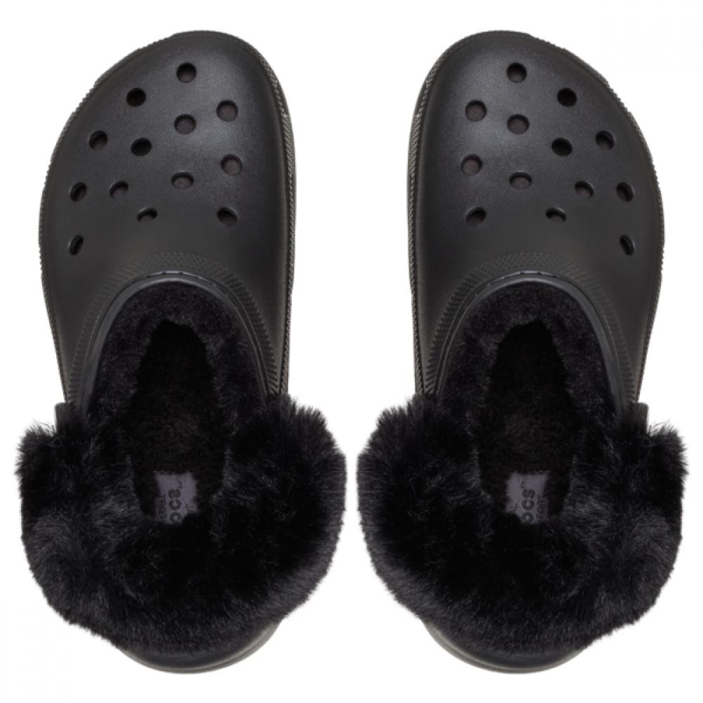 CrocS Women S claSSic Platform Fuzz Lined Clog 212854 001 CrocS SandalS SlipperS Gibbitz Thong...