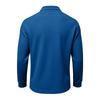 Herren Langarm Golf Poloshirt Schnelltrocknend Atmungsaktives Netzgewebe Lässiges Leichtes Golfshirt mit Knopfkragen Geeignet für Outdoor-Sportarten