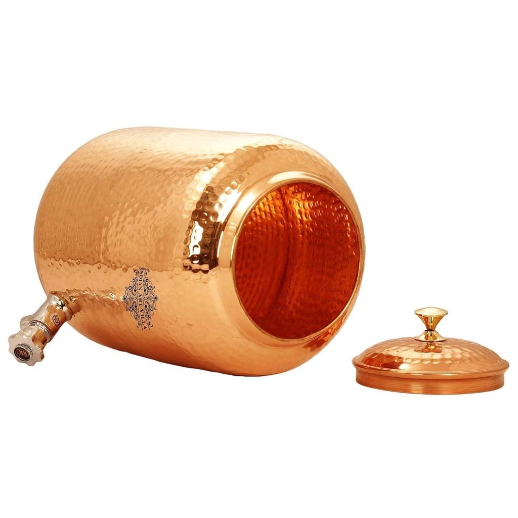 Behållare för kopparvattendispenser, Förvaring & Köksredskap, Hälsofördelar, 12 liter.