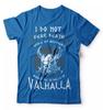 Valhalla T-shirt Viking Shirt the vikings Tee shirt Ragnar T-shirt Odin T-shirt Short Sleeve Summer Men's T-Shirt Cotton Tee