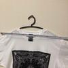Used Skull Bandana Pattern T-shirt XL Size White TRUE LOVE