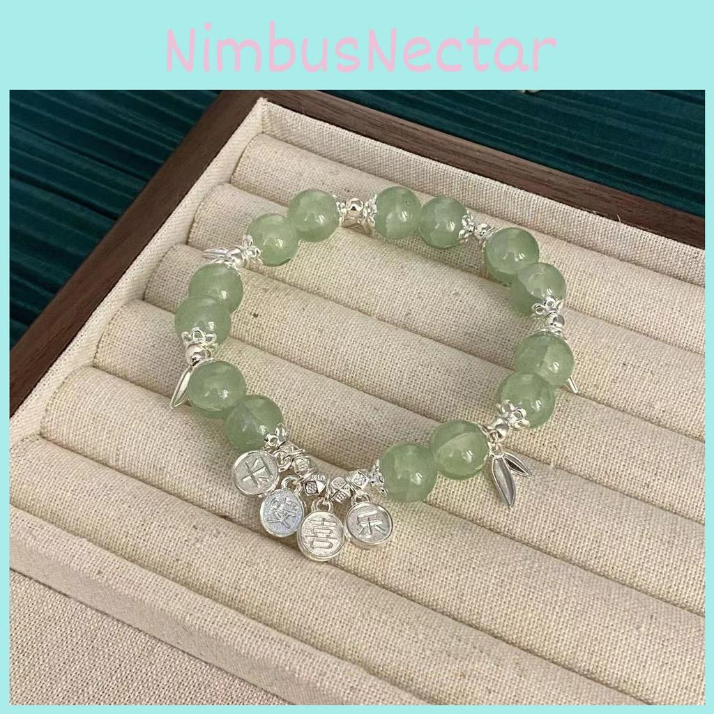 Modern Chinese Style Geometric Leaf Design Bracelet For Women Alloy Plated Jewelry