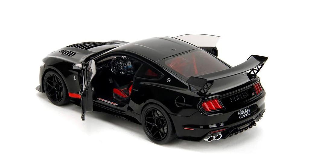 Kyosho Jada Toys PINK SLIPS Series Scale Shelby GT500 CODE RED Black Finished Model JADA36385 1/18
