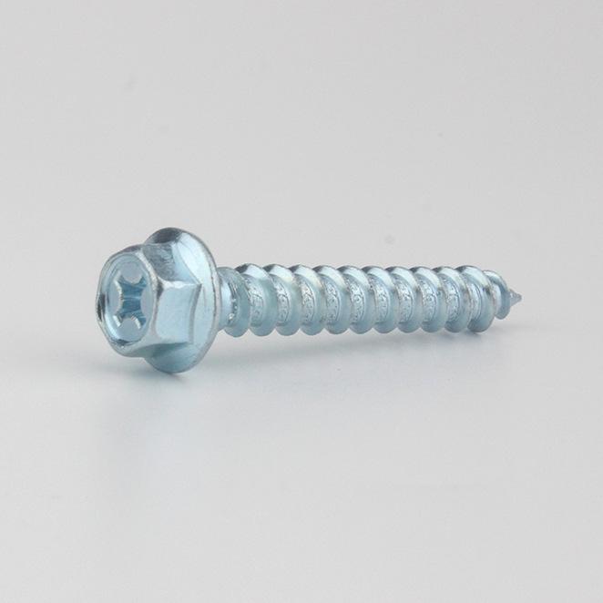 Hex Flange Phillips Self-Tapping Screw with Washer for Bathroom Cabinet and Washbasin