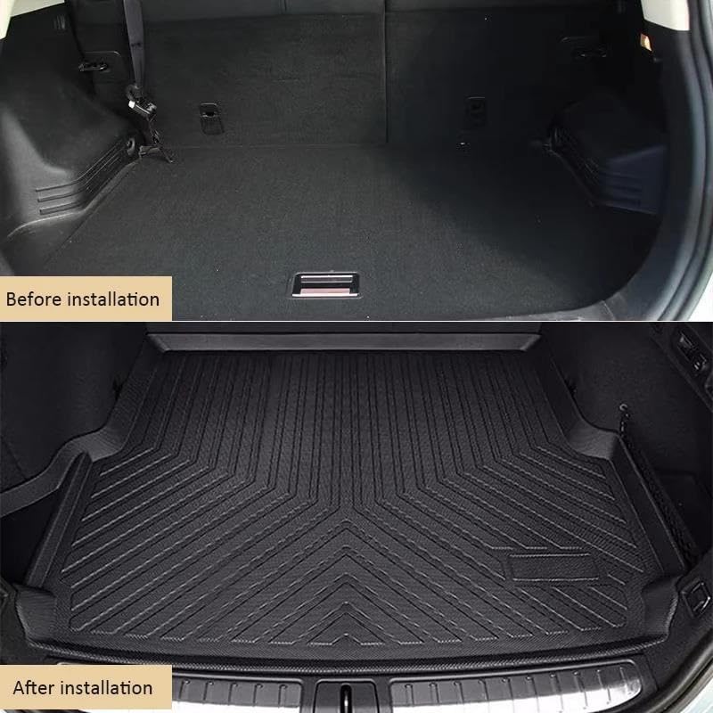 Cargo Mat for Peugeot 3008 P84 2016-2023 Car Trunk Mat Carpet Tray Liner Cargo Boot Storage Pad Trunk Mat
