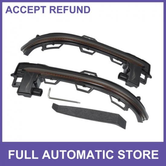

Rearview Side Wing Mirror LED Turn Signal Light TWO for BMW X6 2015-