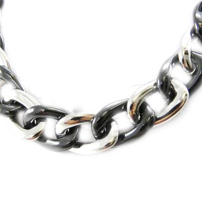 [I1184] - Ceramic Steel 'Choreography' Necklace
