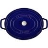 Staub Cocotte Ovale Cast Iron 31 cm Blue