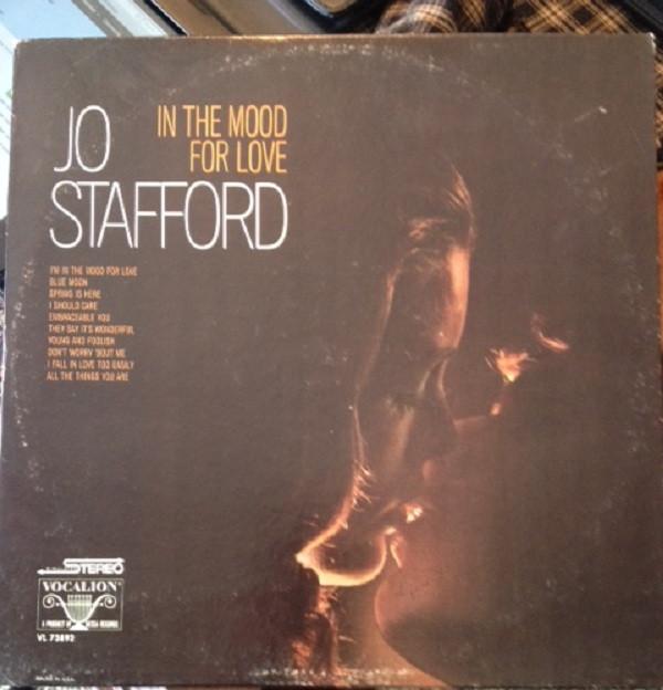 

LP Record JO STAFFORD - In The Mood For Love VL73892 VOCALION US Jazz Used