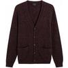 Brooks Brothers Men's Lambswool V-Neck Knitted Cardigan