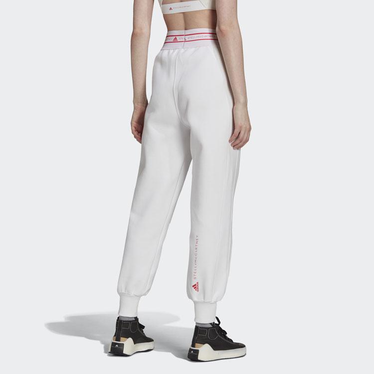 Adidas X Stella McCartney Kolaborace Stussy Série kostek Duhové kostky Potisk písmen Tričko s dlouhým rukávem Dámské topy Bílá H53721