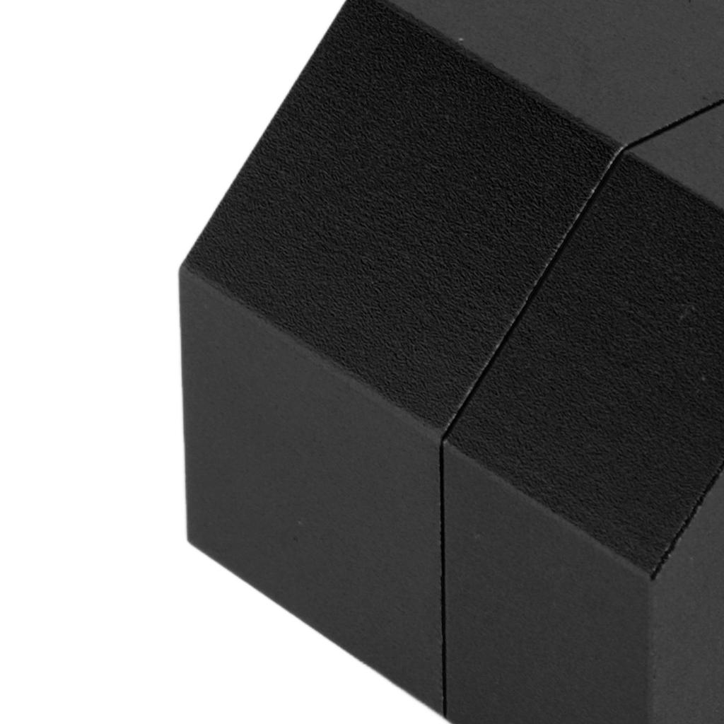 Cue Chalk Box Holder Aluminium Alloy Octagonal Billiard Chalk Case for Billiards Accessory