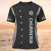 Summer 3D Graphic T-shirt for Men and Women, Breathable and Quick-drying Kitchen Uniform, Baker's Pastry Fun Top