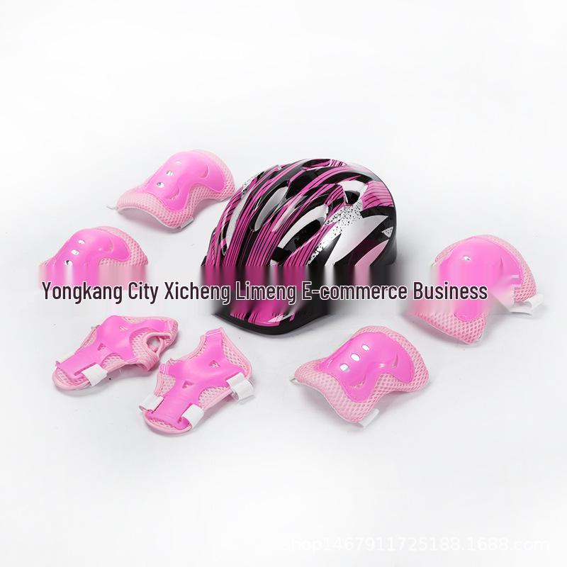 Children's 7-Piece Outdoor Protective Gear Set for Biking and Balance Bikes