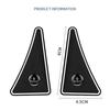 2pcs Car door corner silicone protective cover For Renault Megane 1 Scenic Logan Laguna Espace Symbol Clio 4 RS Dacia ZOE Koleos Y222